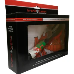 New Deluxe Towel & Brush Golf Cleaning Set Golf Towels