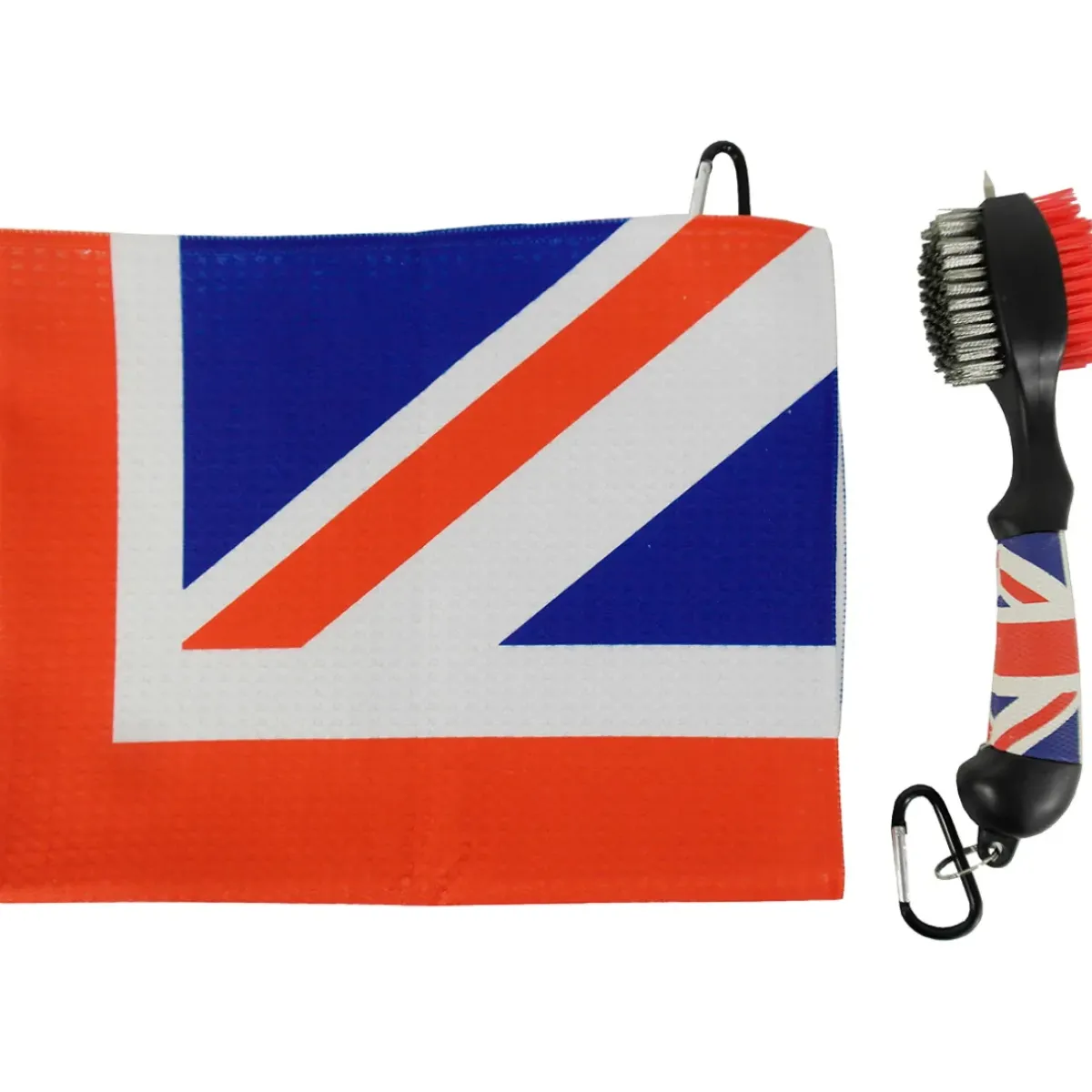 Best Deluxe Towel & Brush Golf Cleaning Set Golf Towels
