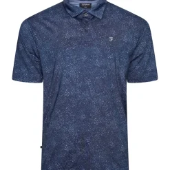 Clearance Men's Starkey All-Over Print Golf Polo Shirt Men's Polo Shirts