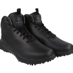 Best Men's Fortuna 2 Waterproof Spiked Golf Boots Men's Waterproof Golf Shoes|Men's Spiked Golf Shoes