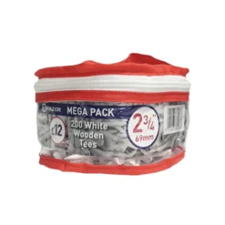 Hot Wooden 69mm Tees 200 Pack Golf Tees