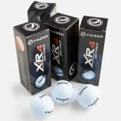 New XR4 Distance 12 Golf Ball Pack Personalised Golf Balls