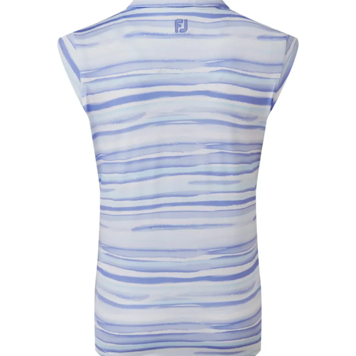 Outlet Ladies Cap Sleeve Watercolour Print Lisle Golf Polo Shirt Ladies Polo Shirts