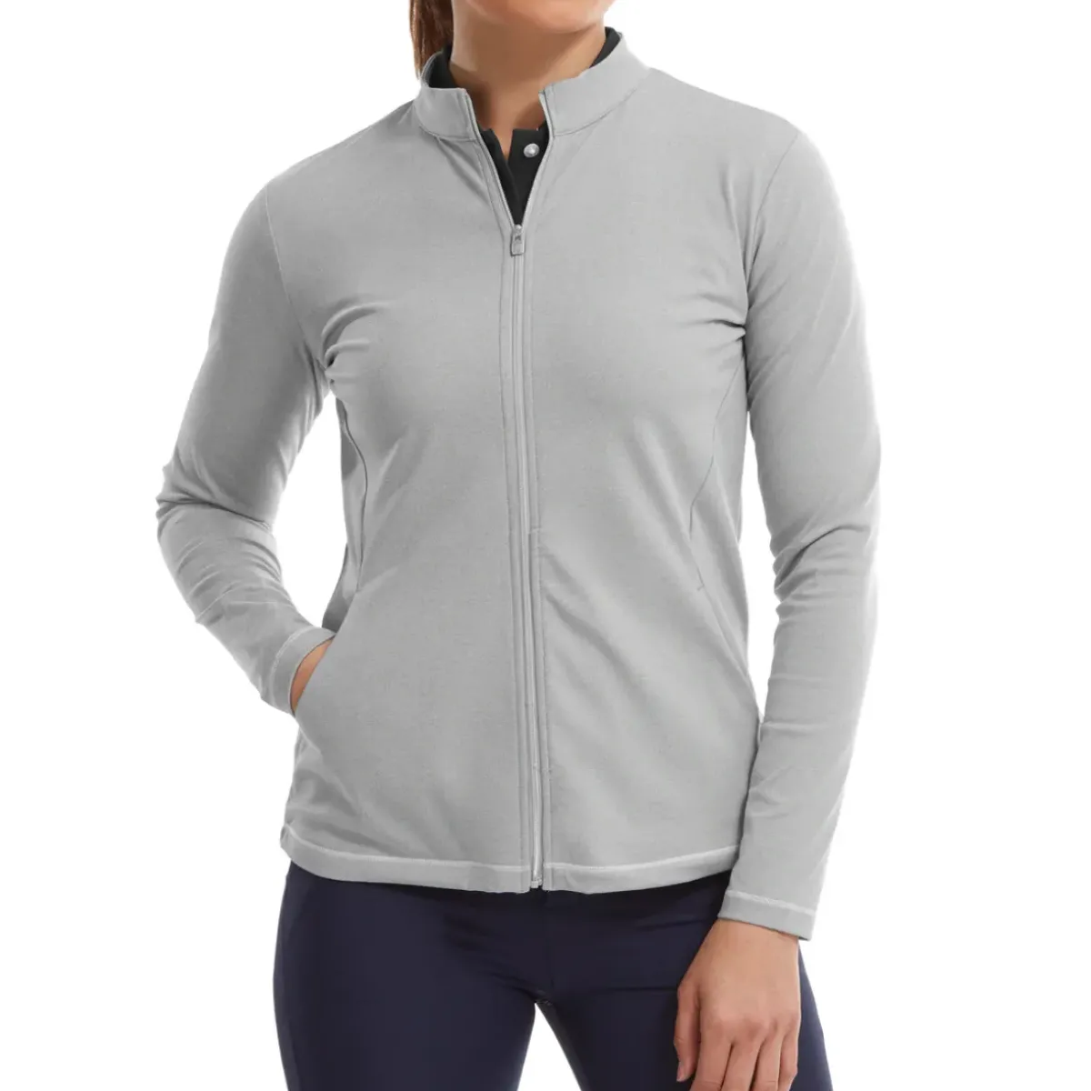 Ladies Full Zip Golf Mid Layer Ladies Midlayers|Men's Midlayers