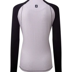 Outlet Ladies Houndstooth Printed Full Zip Golf Mid Layer Ladies Midlayers|Men's Midlayers