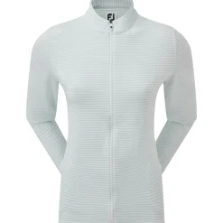 Clearance Ladies Lightweight Tonal Stripe Full-Zip Golf Mid Layer Ladies Midlayers|Men's Midlayers