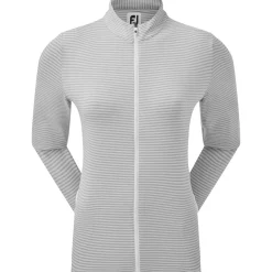 Clearance Ladies Lightweight Tonal Stripe Full-Zip Golf Mid Layer Ladies Midlayers|Men's Midlayers