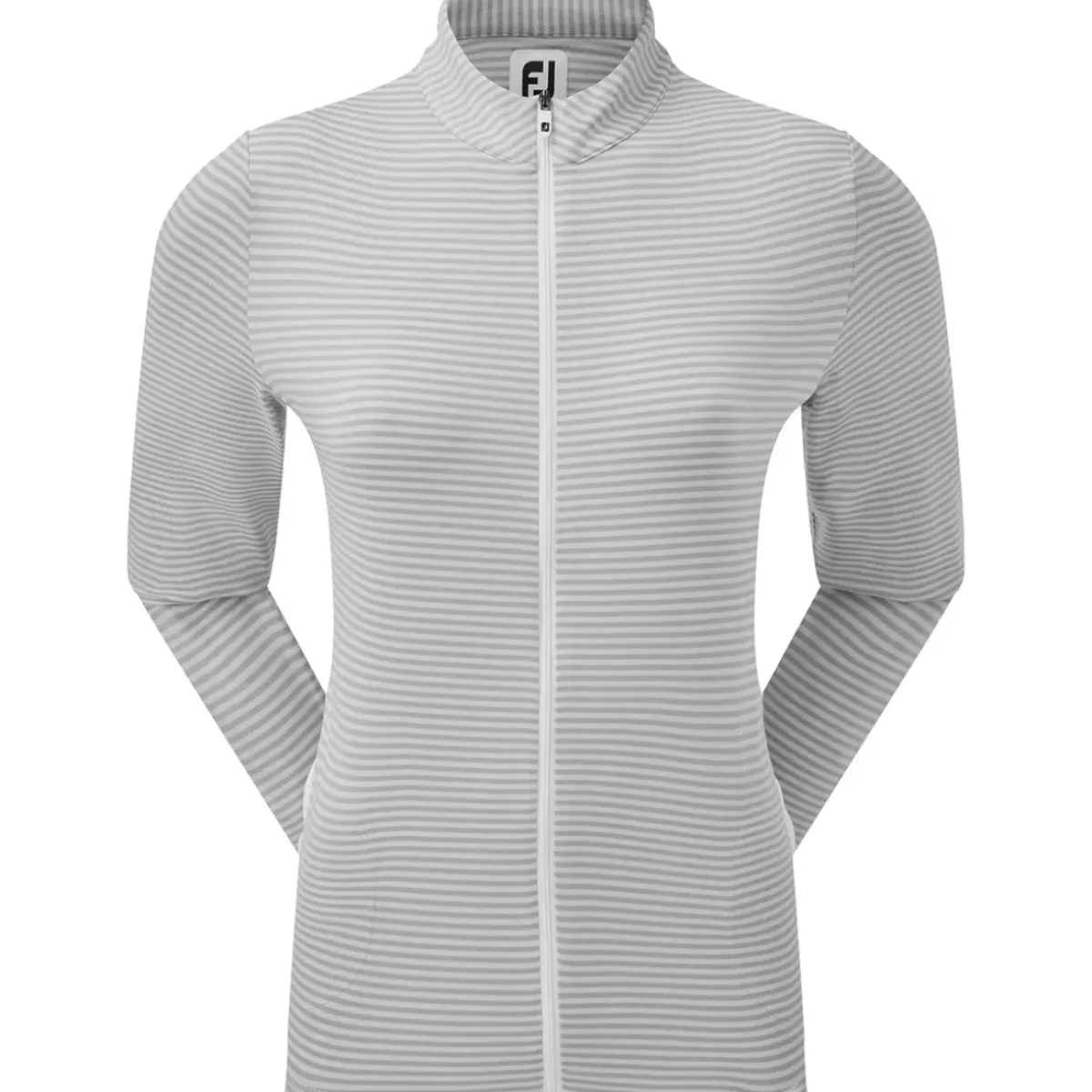 Clearance Ladies Lightweight Tonal Stripe Full-Zip Golf Mid Layer Ladies Midlayers|Men's Midlayers