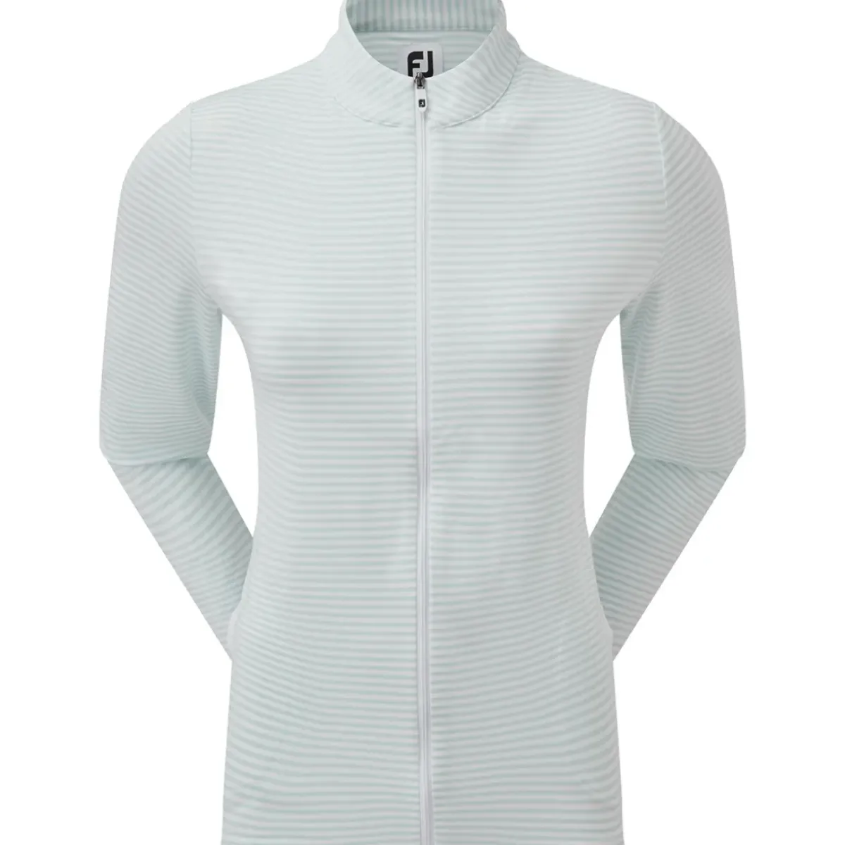 Hot Ladies Lightweight Tonal Stripe Full-Zip Golf Mid Layer Ladies Midlayers|Men's Midlayers