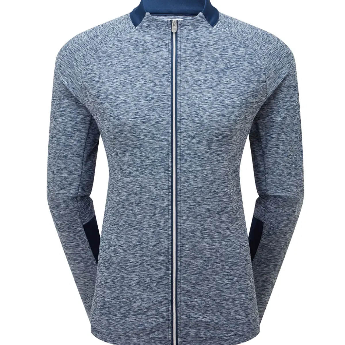 Hot Ladies Space Dye Thermal Full Zip Golf Mid Layer Ladies Midlayers|Men's Midlayers