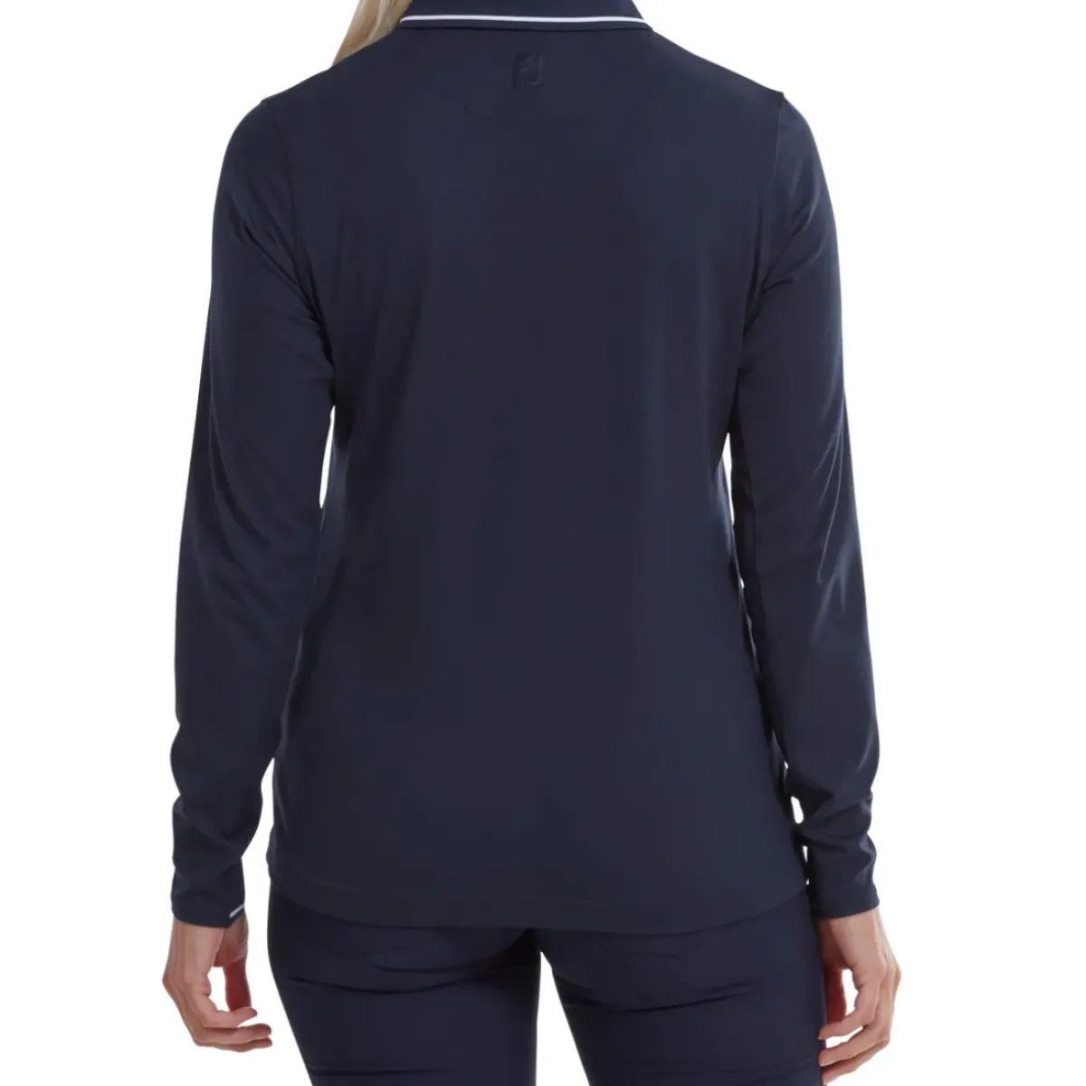 New Ladies Thermal Solid Long Sleeve Golf Polo Shirt Ladies Polo Shirts
