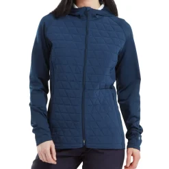 Sale Ladies ThermoSeries Hybrid Full Zip Golf Hoodie Ladies Midlayers|Men's Midlayers