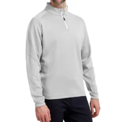 Clearance Men's Chill-Out Half Zip Golf Midlayer Men's Sweaters|Men's Midlayers