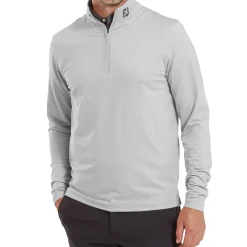 Best Men's Glen Plaid Chill-Out Golf Midlayer Men's Sweaters|Men's Midlayers