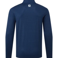 Best Men's Glen Plaid Chill-Out Golf Midlayer Men's Sweaters|Men's Midlayers