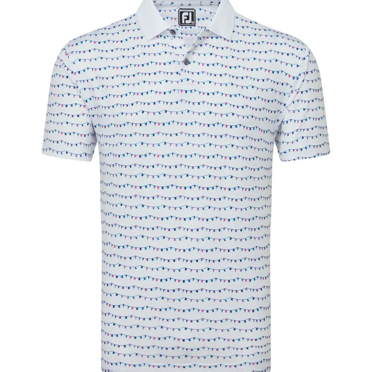 Sale Men's Golf Course Doodle Pique Golf Polo Shirt Men's Polo Shirts