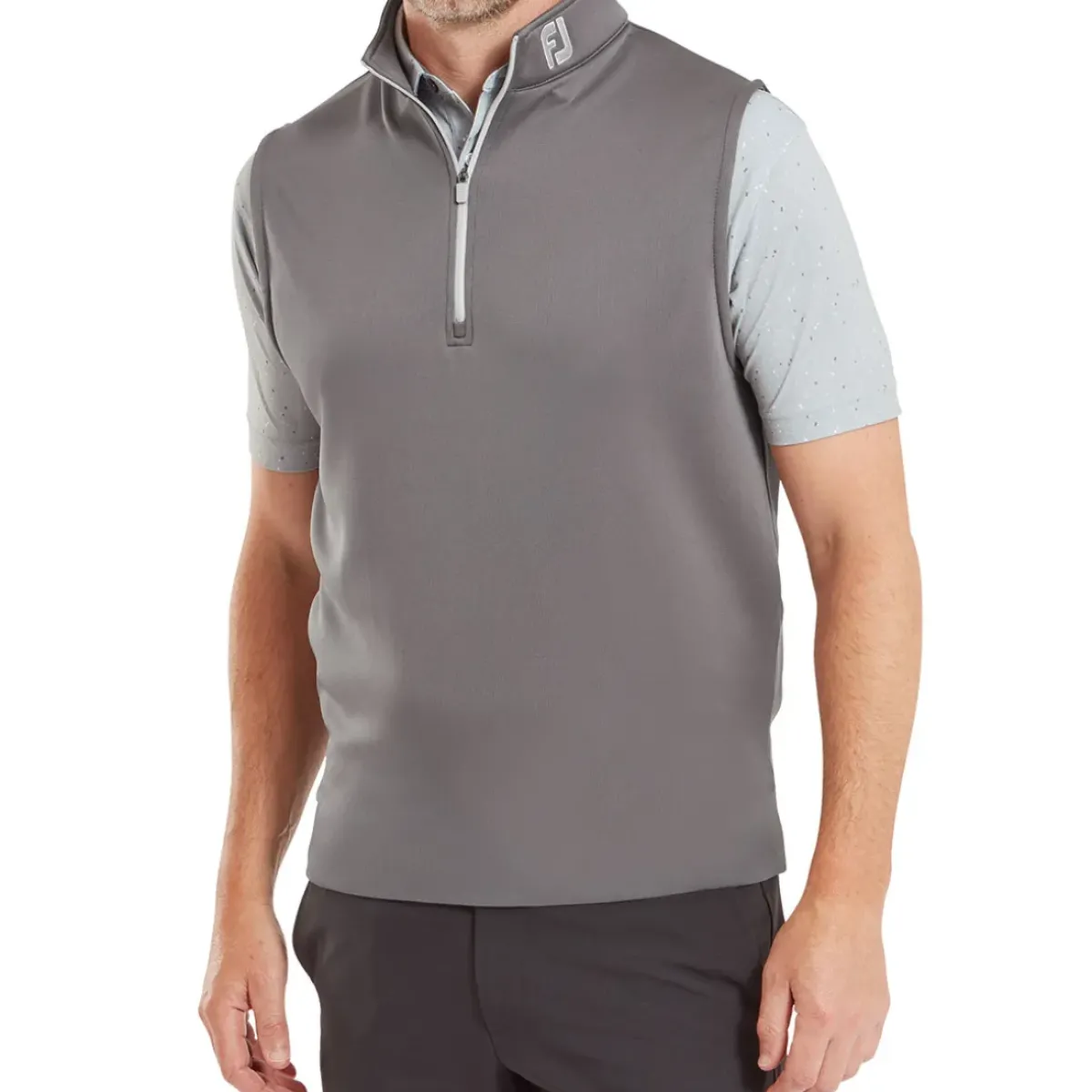 Sale Men's Half Zip Golf Vest Men's Sweaters|Men's Gilets