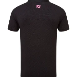 Discount Men's Jacquard Dot Print Golf Polo Shirt Men's Polo Shirts