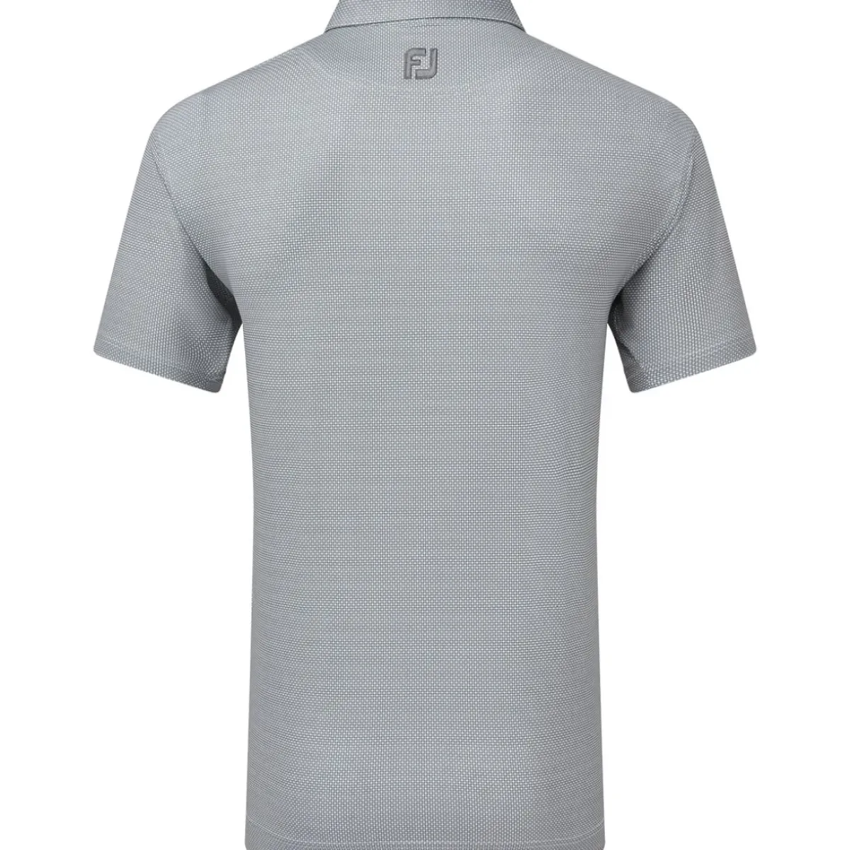Men's Octagon Print Lisle Golf Polo Shirt Men's Polo Shirts