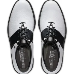 Hot Men's Premiere Packard Waterproof Spiked Golf Shoes Men's Waterproof Golf Shoes|Men's Spiked Golf Shoes