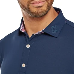 Men's Primrose Trim Pique Golf Polo Shirt Men's Polo Shirts