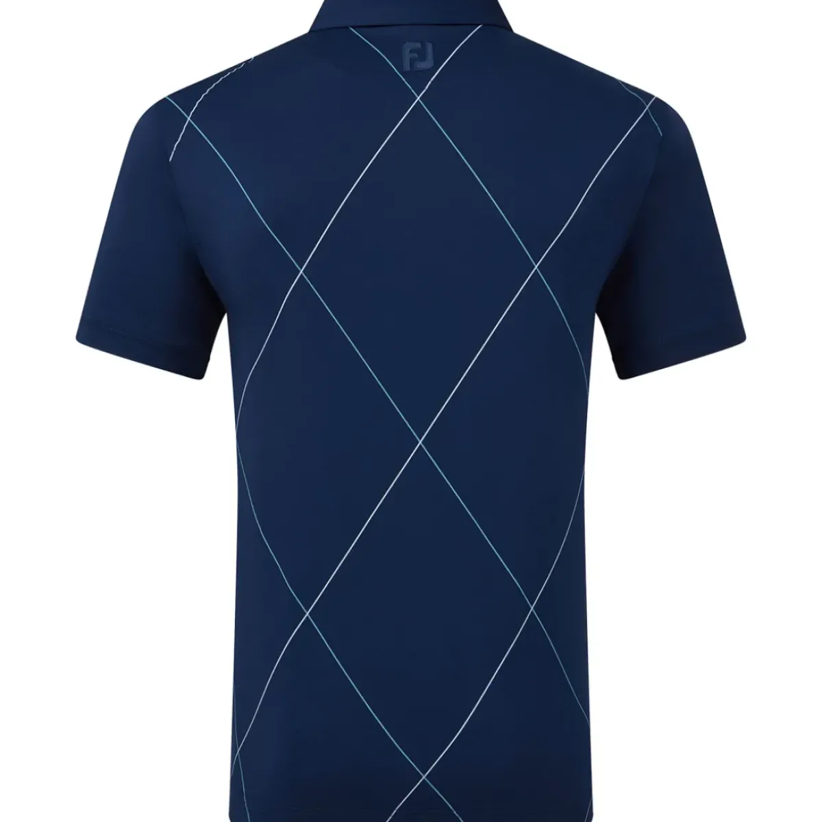 New Men's Raker Print Lisle Golf Polo Shirt Men's Polo Shirts