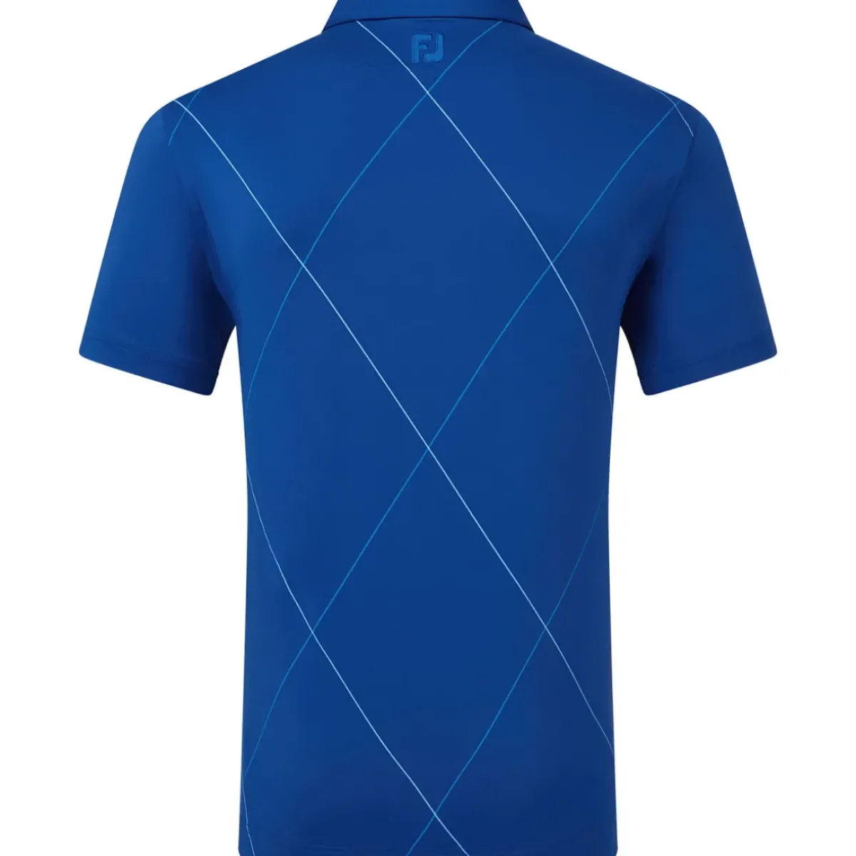 New Men's Raker Print Lisle Golf Polo Shirt Men's Polo Shirts