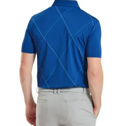 Online Men's Raker Print Lisle Golf Polo Shirt Men's Polo Shirts