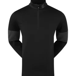 Hot Men's Ribbed Chill-Out XP Golf Midlayer Men's Sweaters|Men's Midlayers