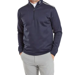 Online Men's Solid Chill-Out Half Zip Golf Midlayer Men's Sweaters|Men's Jackets