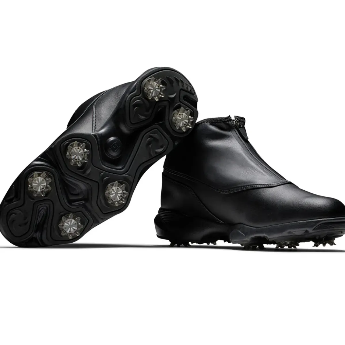 Hot Men's StormWalker Zip Winter Waterproof Golf Boots Men's Waterproof Golf Shoes|Men's Spiked Golf Shoes