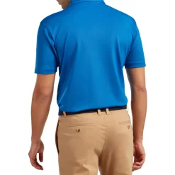 Online Men's Stretch Pique Solid Colour Golf Polo Shirt Men's Polo Shirts|Season Ready Collection