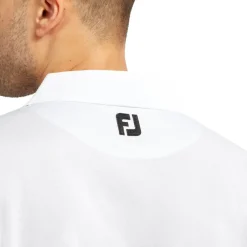 New Men's Stretch Pique Solid Knit Collar Golf Polo Shirt Men's Polo Shirts