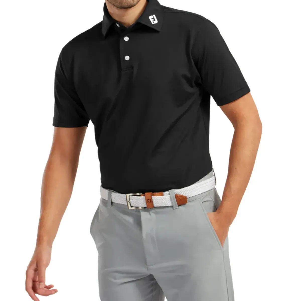 Online Men's Stretch Pique Solid Colour Golf Polo Shirt Personalised Clothing|Personalised Clothing