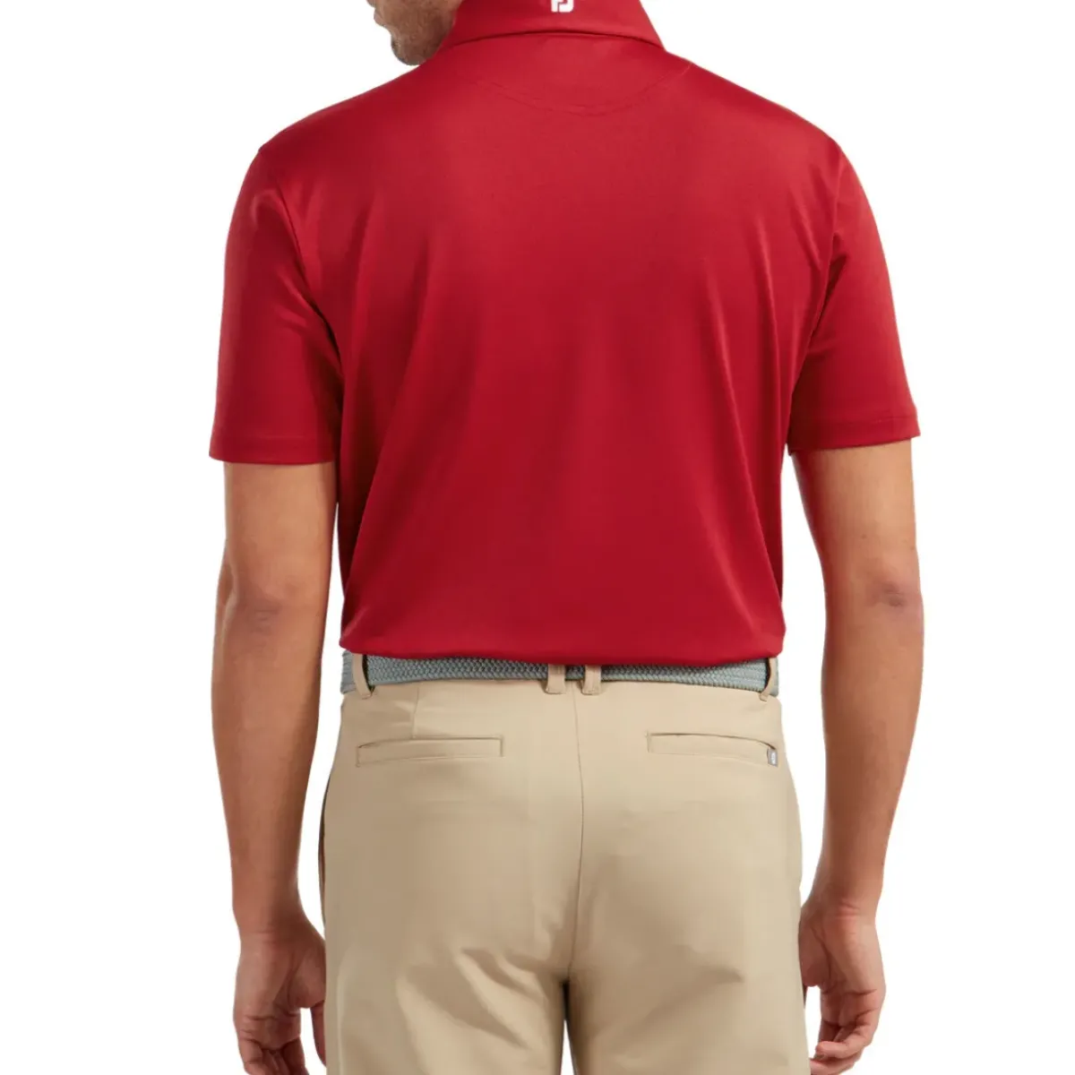 Online Men's Stretch Pique Solid Colour Golf Polo Shirt Personalised Clothing|Personalised Clothing