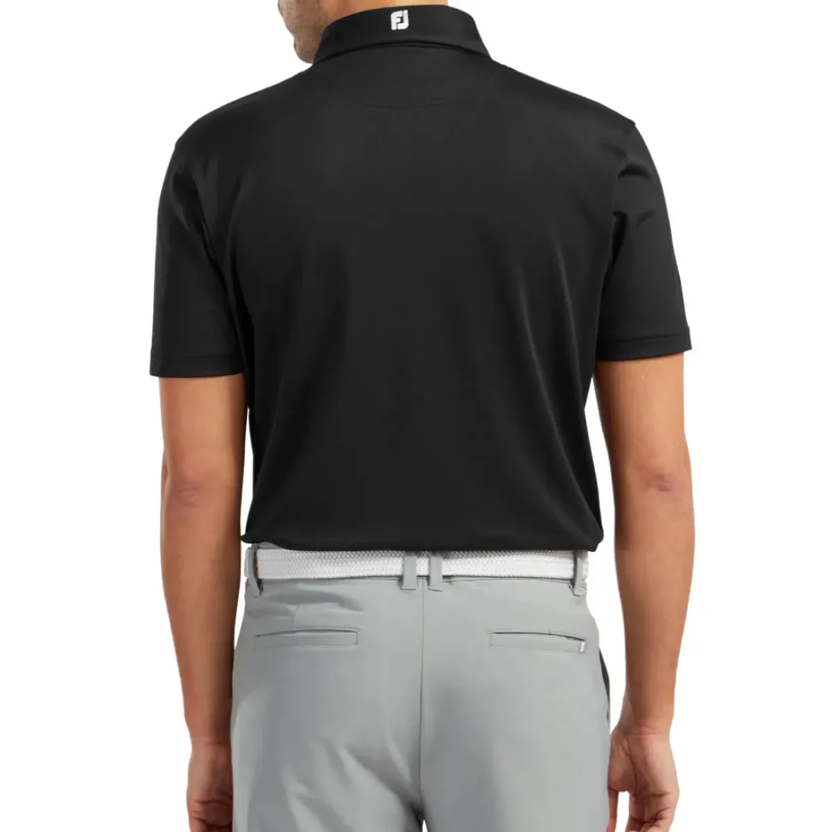 Outlet Men's Stretch Pique Solid Colour Golf Polo Shirt Men's Polo Shirts|Season Ready Collection