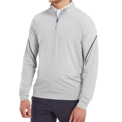 Online Men's Tech Golf Half Zip Golf Midlayer Men's Sweaters|Men's Midlayers