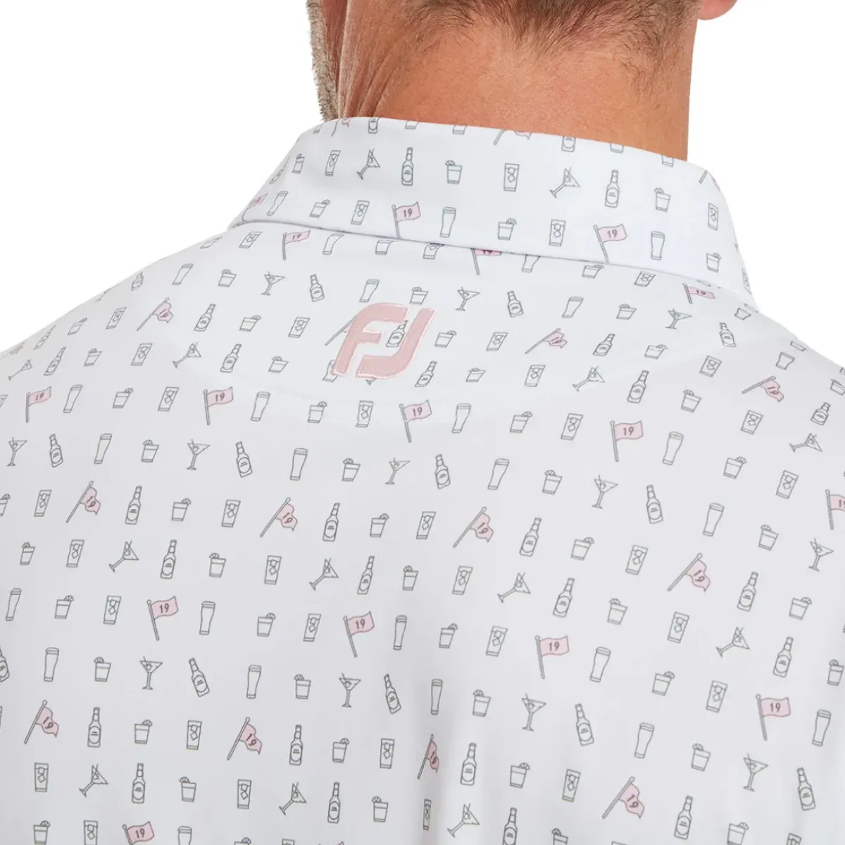 Outlet Men's 19th Hole Lisle Golf Polo Shirt Men's Polo Shirts