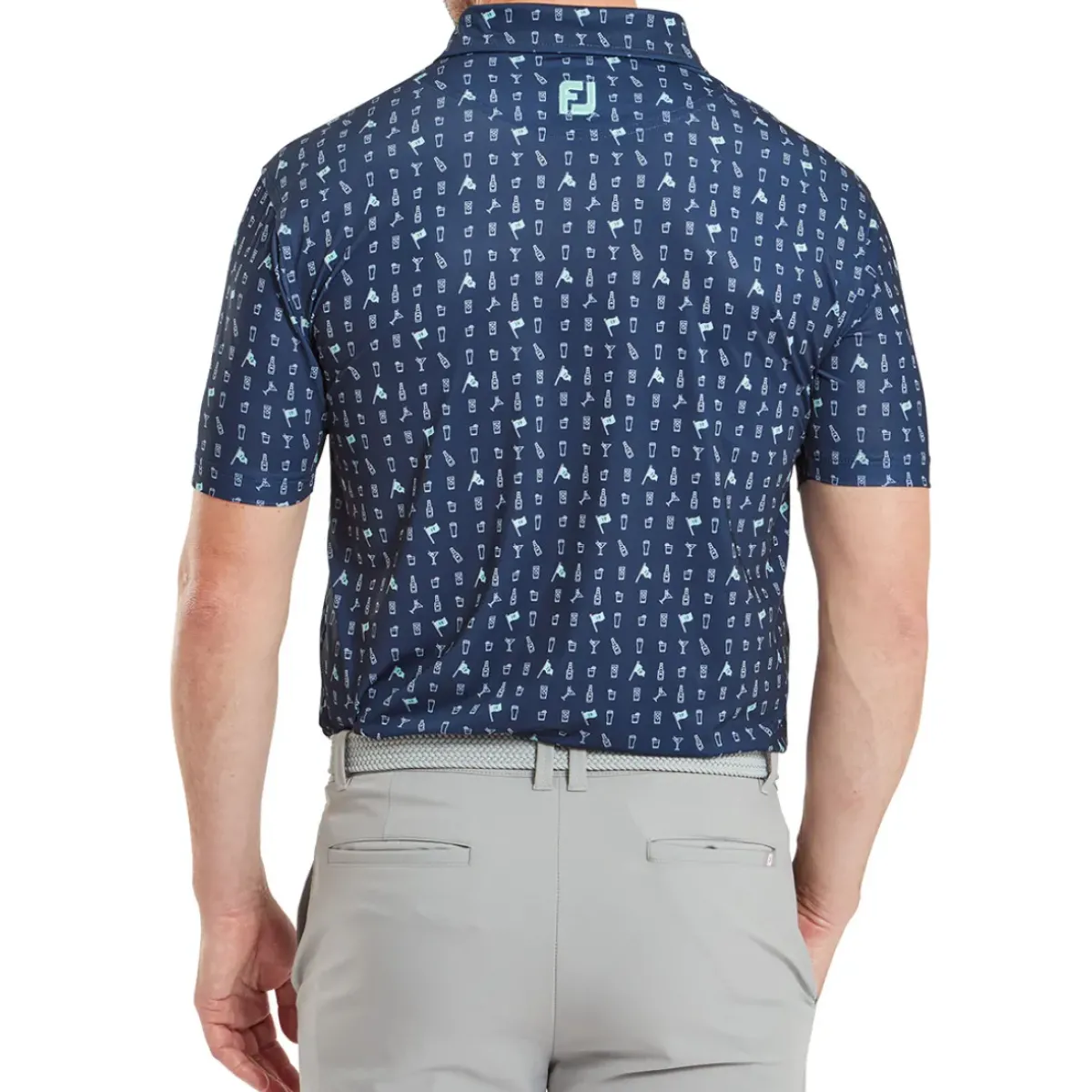 Outlet Men's 19th Hole Lisle Golf Polo Shirt Men's Polo Shirts