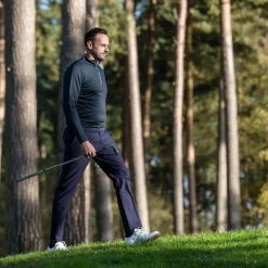 Sale Men's ThermoSeries Hybrid Half Zip Golf Midlayer Men's Sweaters|Men's Midlayers