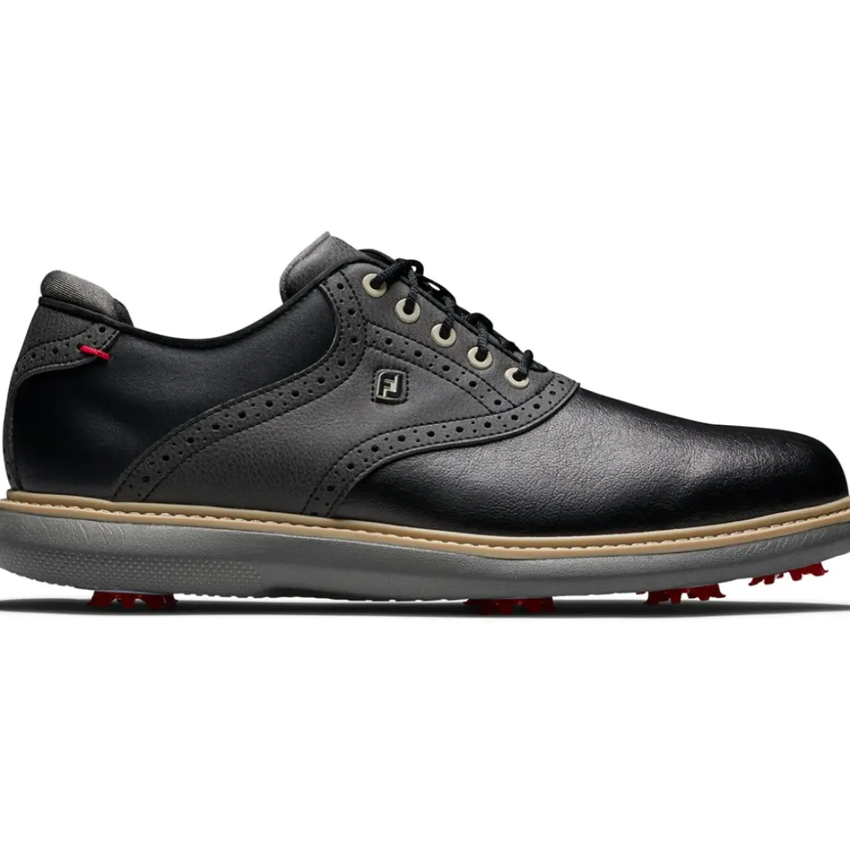 Discount Men's Traditions Waterproof Spiked Golf Shoes Men's Waterproof Golf Shoes|Men's Spiked Golf Shoes
