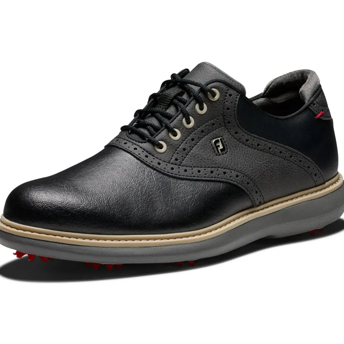 Discount Men's Traditions Waterproof Spiked Golf Shoes Men's Waterproof Golf Shoes|Men's Spiked Golf Shoes