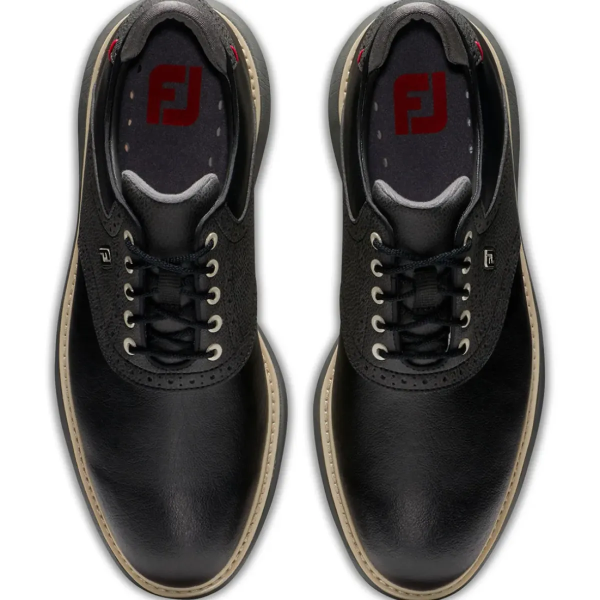 Discount Men's Traditions Waterproof Spiked Golf Shoes Men's Waterproof Golf Shoes|Men's Spiked Golf Shoes