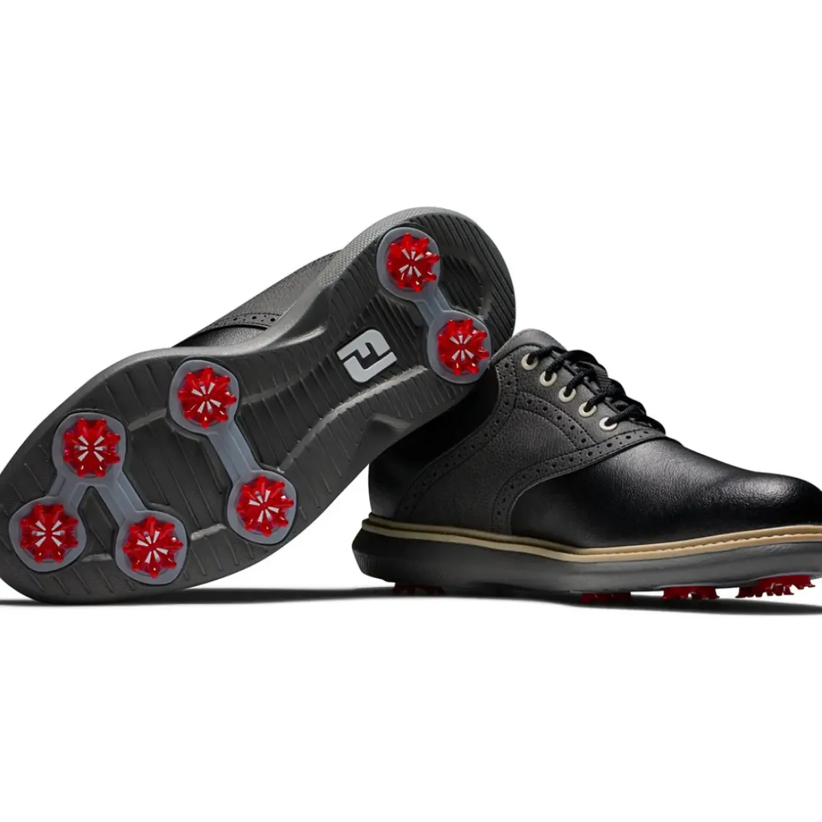Discount Men's Traditions Waterproof Spiked Golf Shoes Men's Waterproof Golf Shoes|Men's Spiked Golf Shoes