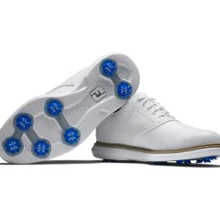 Online Men's Traditions Waterproof Spiked Golf Shoes Men's Waterproof Golf Shoes|Men's Spiked Golf Shoes