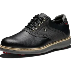 Men's Traditions Waterproof Spiked Golf Shoes Men's Waterproof Golf Shoes|Men's Spiked Golf Shoes