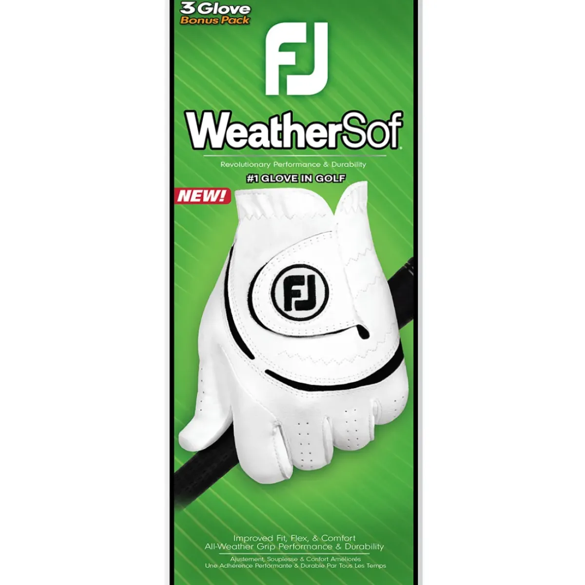 Online Men's Weathersof Golf Glove - 3 Pack Golf Gloves|Golf Gloves
