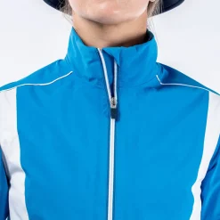 Hot Ladies Ally full Zip Waterproof Golf Jacket Ladies Waterproofs|Ladies Jackets
