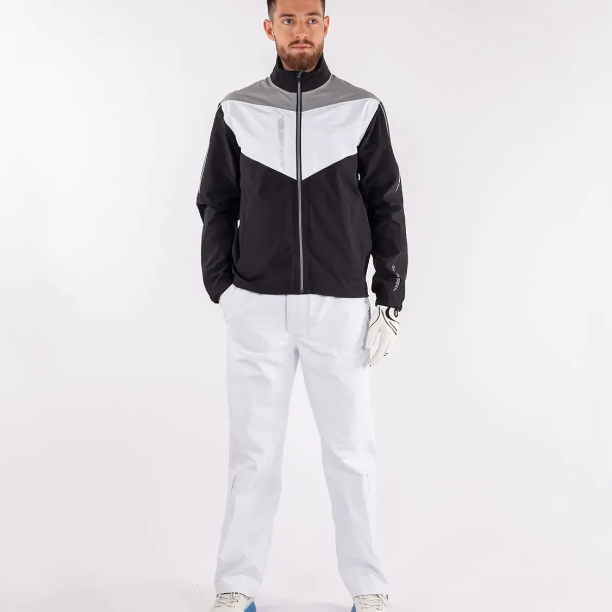 Outlet Men's Armstrong Waterproof Golf Jacket Men's Jackets|Men's Waterproofs