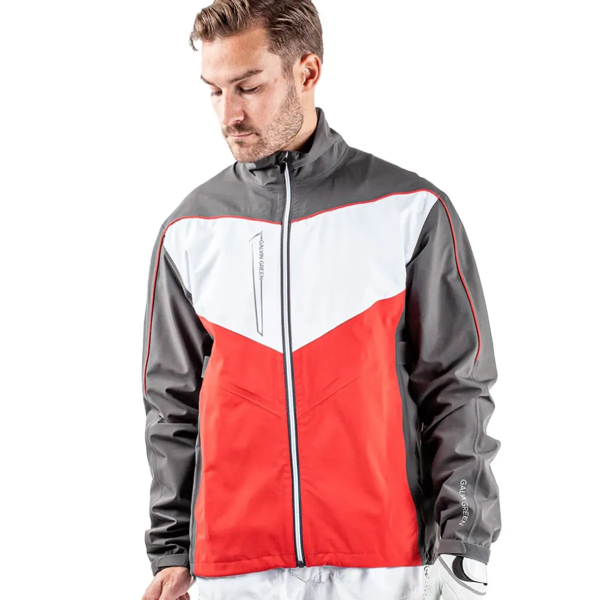 Outlet Men's Armstrong Waterproof Golf Jacket Men's Jackets|Men's Waterproofs